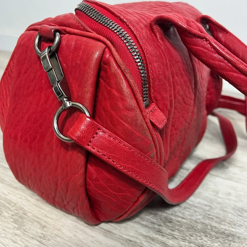 Alexander Wang Red Rockie Crossbody Satchel Bag - Picture 7 of 16